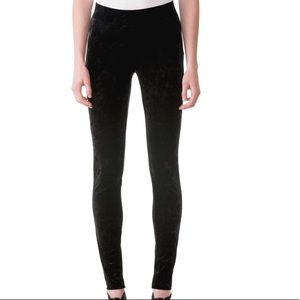🥳MICHAEL KORS🥳 Black Velvet Leggings